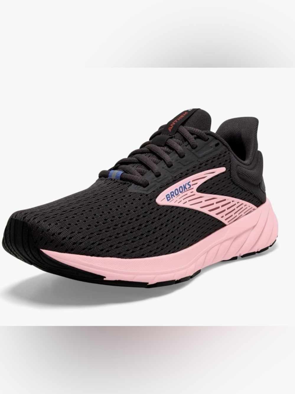 Brooks Anthem 6 Women's Gray with Pink Athletic Sneakers